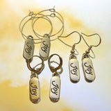 Joy Pill Hoop Earrings