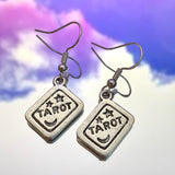 Tarot Card Hook Earrings