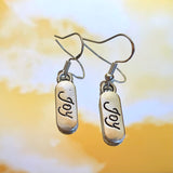 Joy Pill Hook Earrings