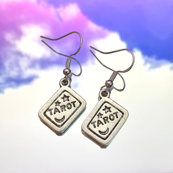 Tarot Card Hook Earrings