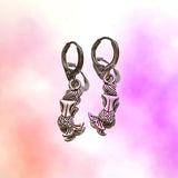 Mermaid Lever Back Earrings