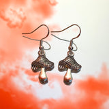 Mushroom Hook Earrings