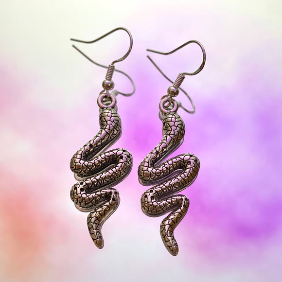 Snake Hook Earrings