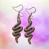 Snake Hook Earrings