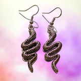 Snake Hook Earrings