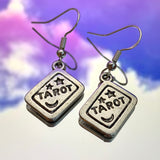 Tarot Card Hook Earrings