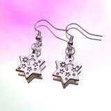 Celestial Star Hook Earrings