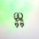 Mini Mushroom Lever Backs Earrings