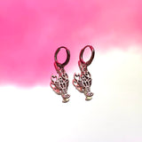 Lobster Lever Back Earrings