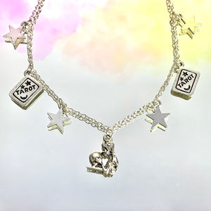 Mystic Tarot Necklace 18”