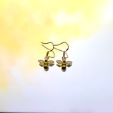 Bee Hook Earrings