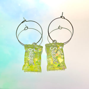 Sweet Hoop Earrings - Various Colours