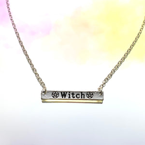 Witch Bar Necklace