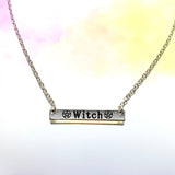 Witch Bar Necklace