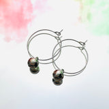 Jingle Bell Hoop Earrings