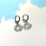 Cloud Lever Back Earrings