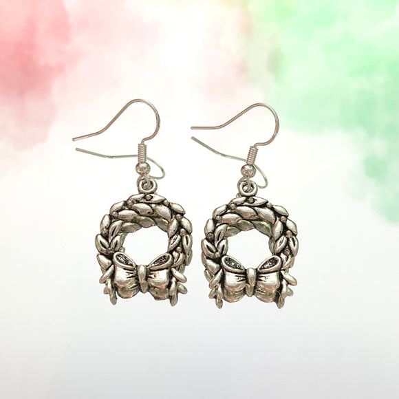 Wreath Hook Earrings