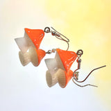 3D Mushroom Hook Earrings Various Colours