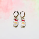 Santa Lever Back Earrings