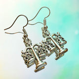 Libra Scale Hook Earrings