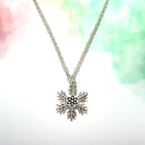 Snowflake Necklace 18”