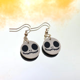 Nightmare Skeleton Hook Earrings