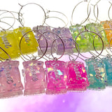 Sweet Hoop Earrings - Various Colours