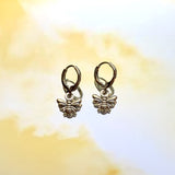 Bee Lever Back Earrings