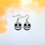 Nightmare Skeleton Hook Earrings