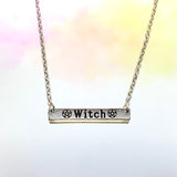 Witch Bar Necklace