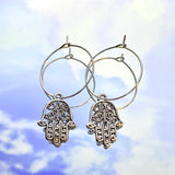 Hasma Hand Hoop Earrings