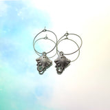 Stingray Hoop Earrings