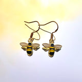 Bee Hook Earrings