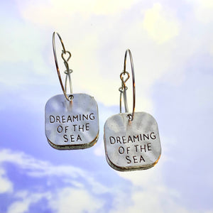 Dreaming Of The Sea Hoop Earrings