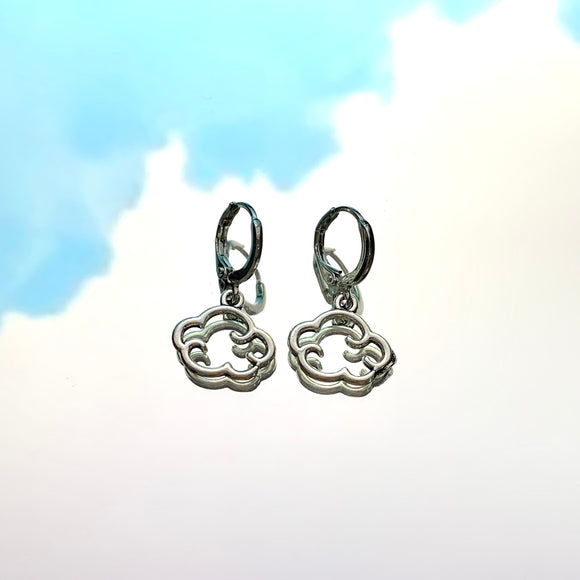 Cloud Lever Back Earrings