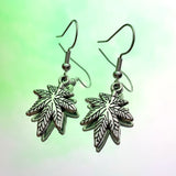 Silver Ouid Hook Earrings