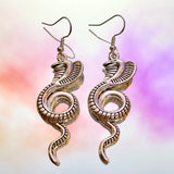 Cobra Snake Hook Earrings