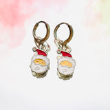 Santa Lever Back Earrings