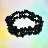 Black Tourmaline Chip Bracelet