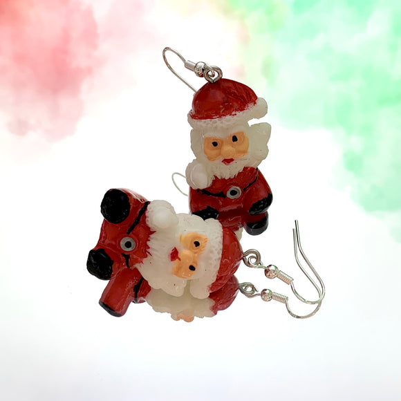 Santa Hook Earrings