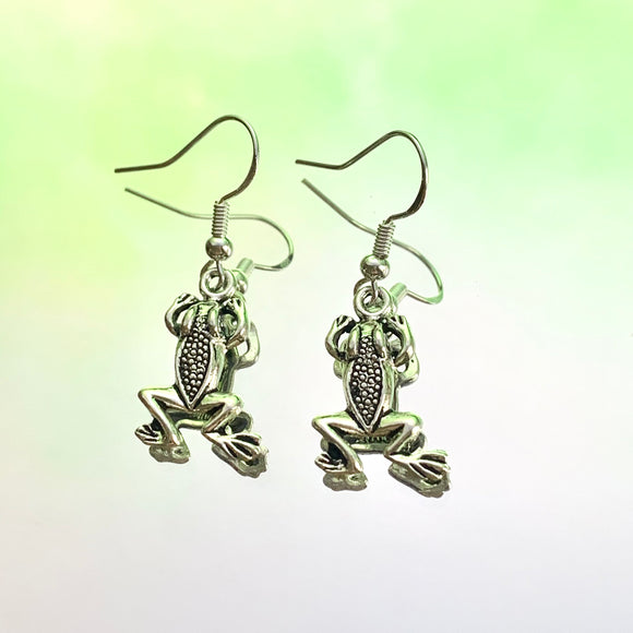 Frog Hook Earrings