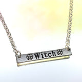 Witch Bar Necklace