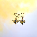 Bee Hook Earrings