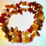 Carnelian Chip Bracelet