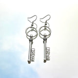 Key of Dreams Hook Earrings