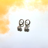 Pumpkin Lever Back Earrings