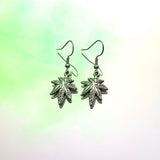 Silver Ouid Hook Earrings