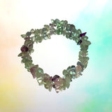 Fluorite Chip Bracelet