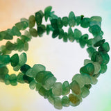 Green Aventurine Chip Bracelet