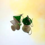 3D Mushroom Hook Earrings Various Colours